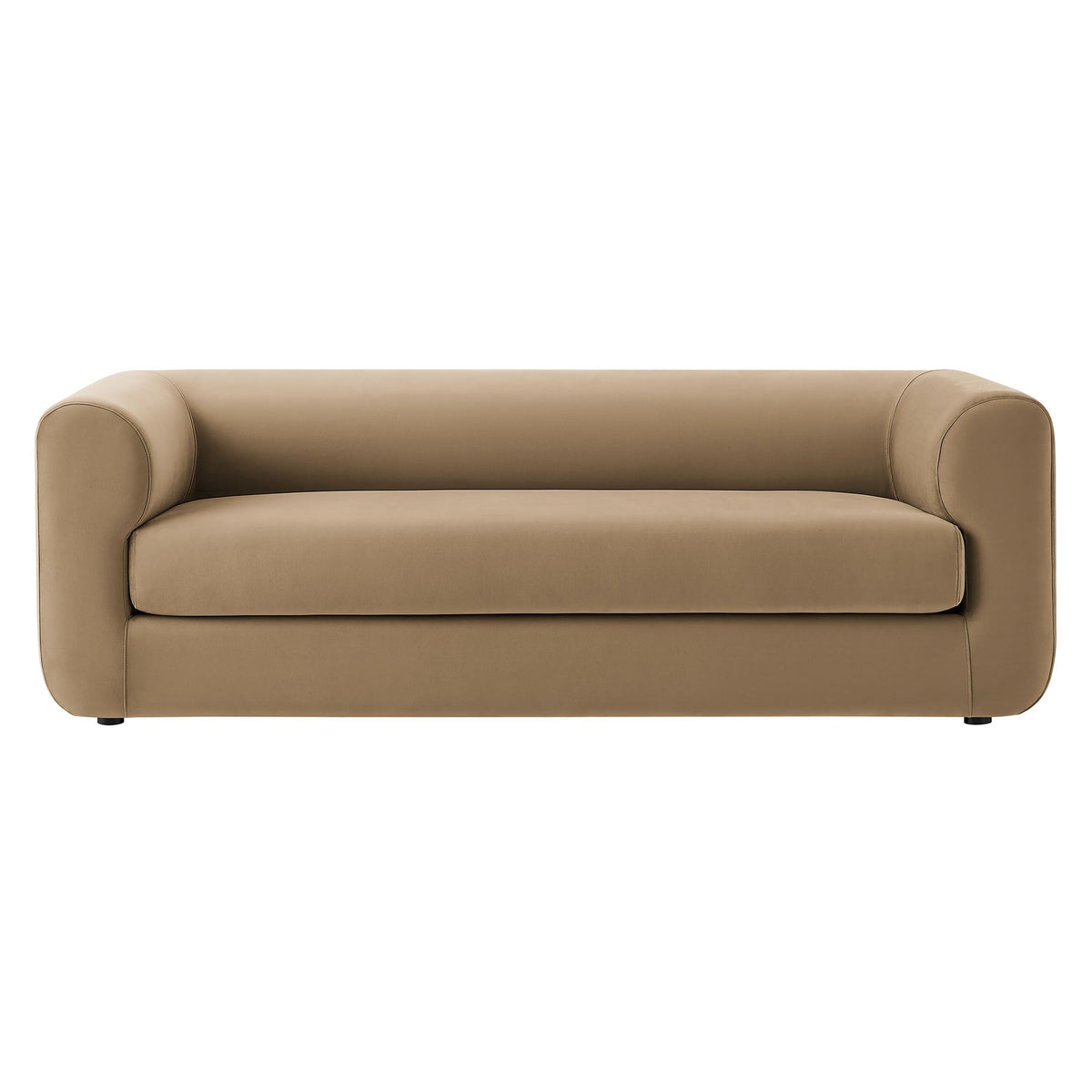 Modway Leif 89 Inch Performance Velvet Upholstered Sofa
