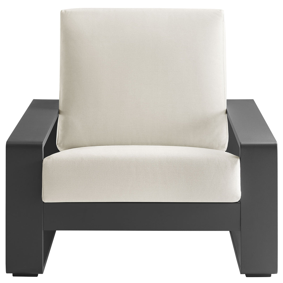 Modway Lirienne Sculptural Aluminum Outdoor Armchair