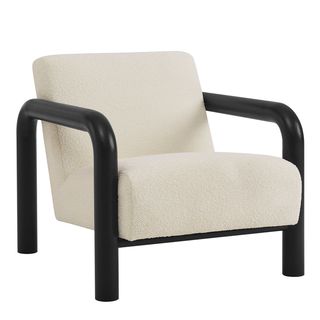 Modway Sereno Boucle Accent Chair With Plush Upholstery