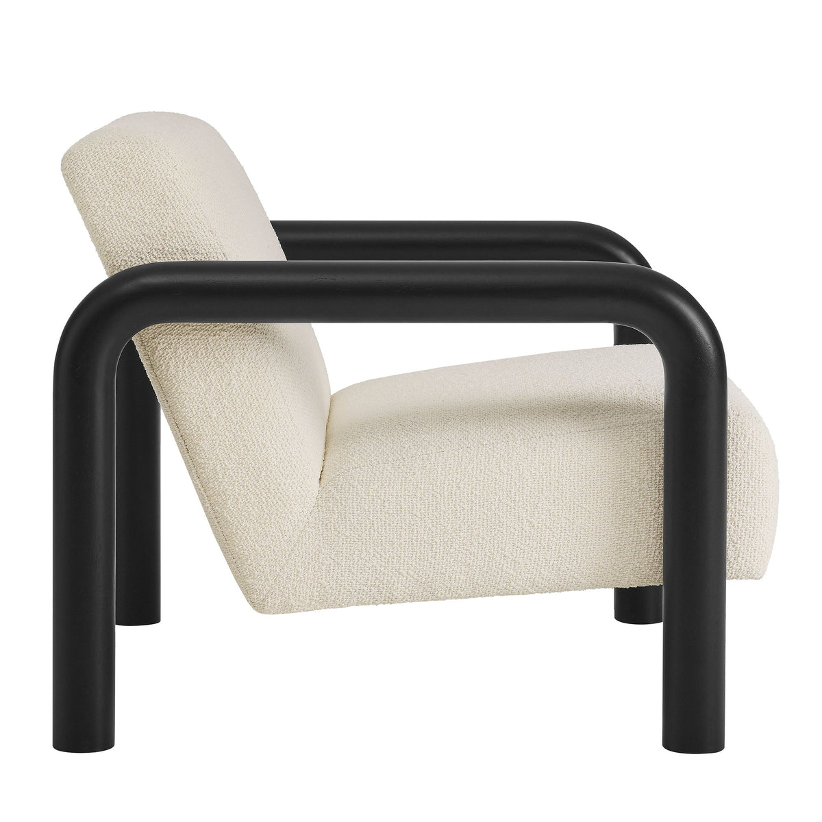 Modway Sereno Boucle Accent Chair With Plush Upholstery