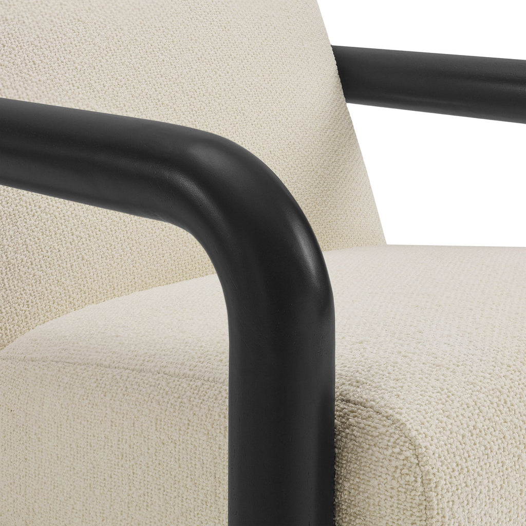 Modway Sereno Boucle Accent Chair With Plush Upholstery