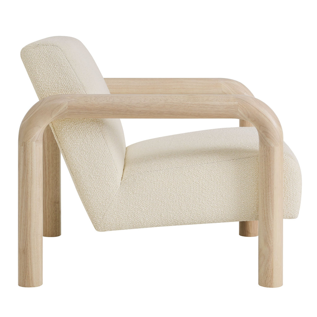 Modway Sereno Boucle Accent Chair With Plush Upholstery