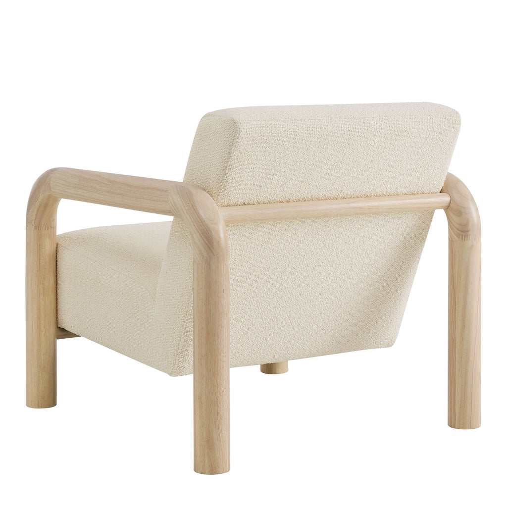 Modway Sereno Boucle Accent Chair With Plush Upholstery