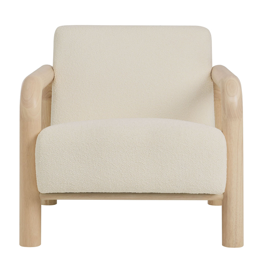 Modway Sereno Boucle Accent Chair With Plush Upholstery