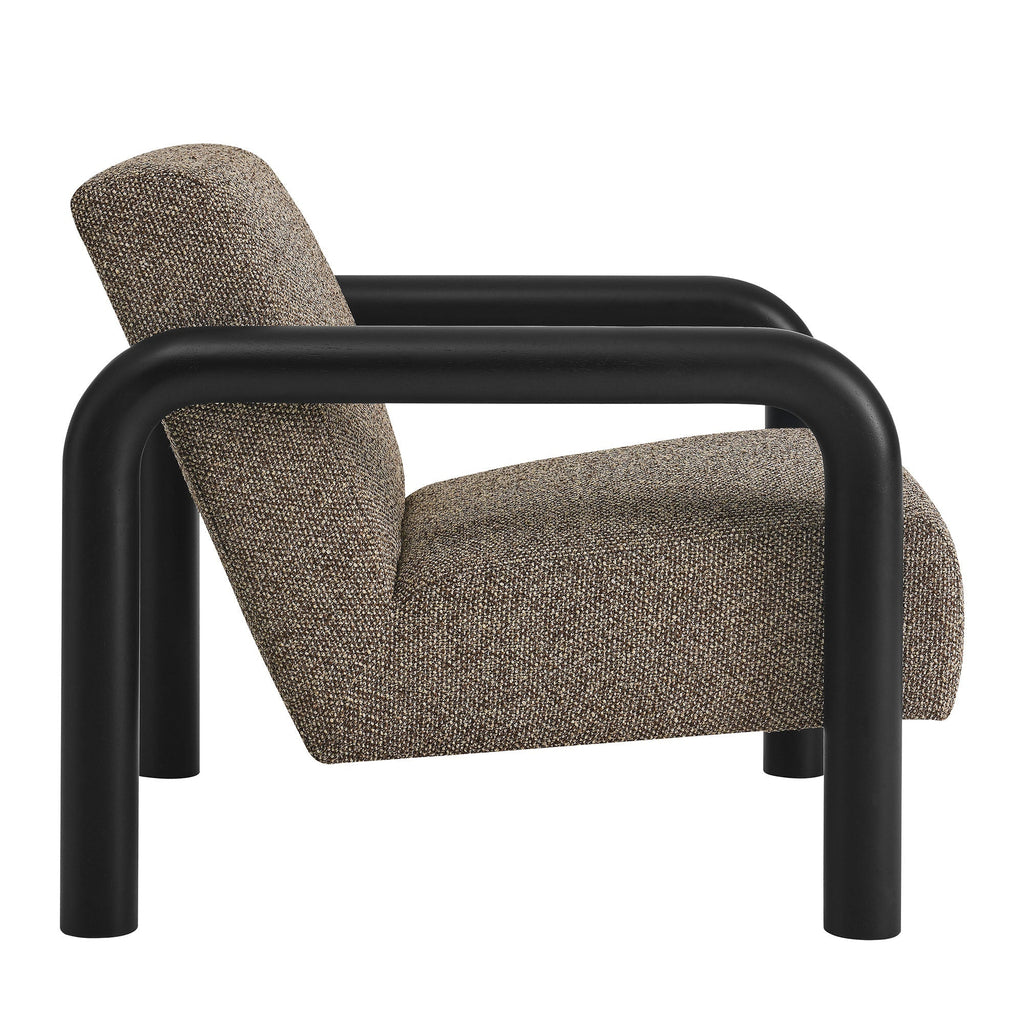 Modway Sereno Boucle Accent Chair With Plush Upholstery