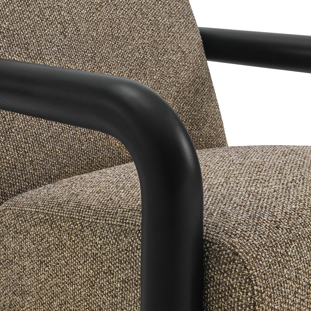 Modway Sereno Boucle Accent Chair With Plush Upholstery