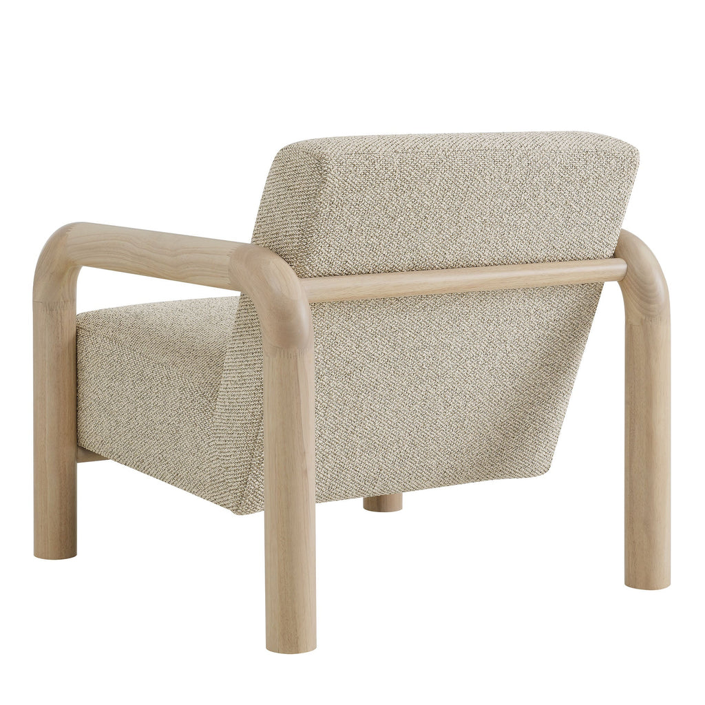 Modway Sereno Boucle Accent Chair With Plush Upholstery