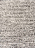 Keita Ivory Black Grid Plush Rug With Luxe High Pile