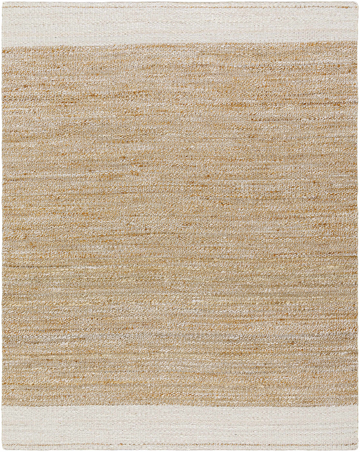Kamey Handcrafted Sandstone Ivory Jute Area Rug
