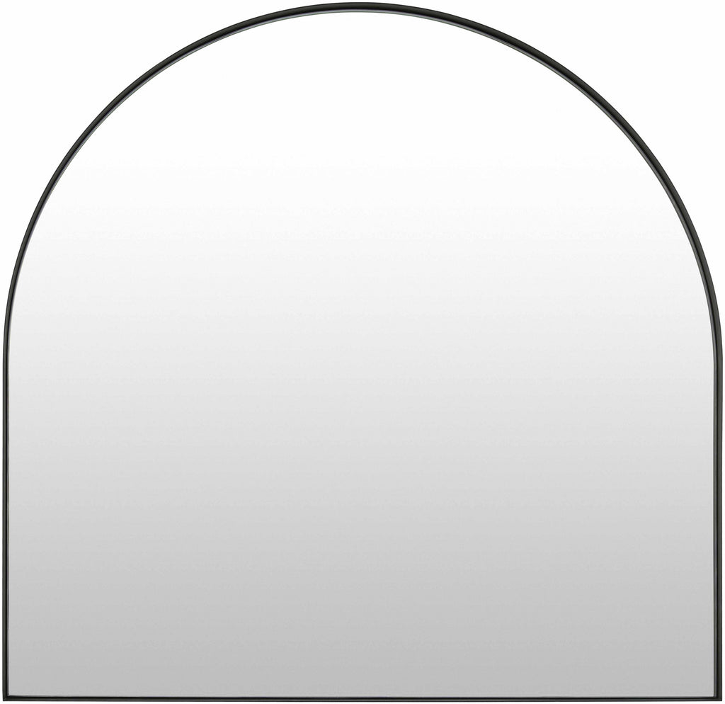 Frensdorf Black Iron Architectural Frame Accent Mirror