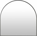 Frensdorf Black Iron Architectural Frame Accent Mirror