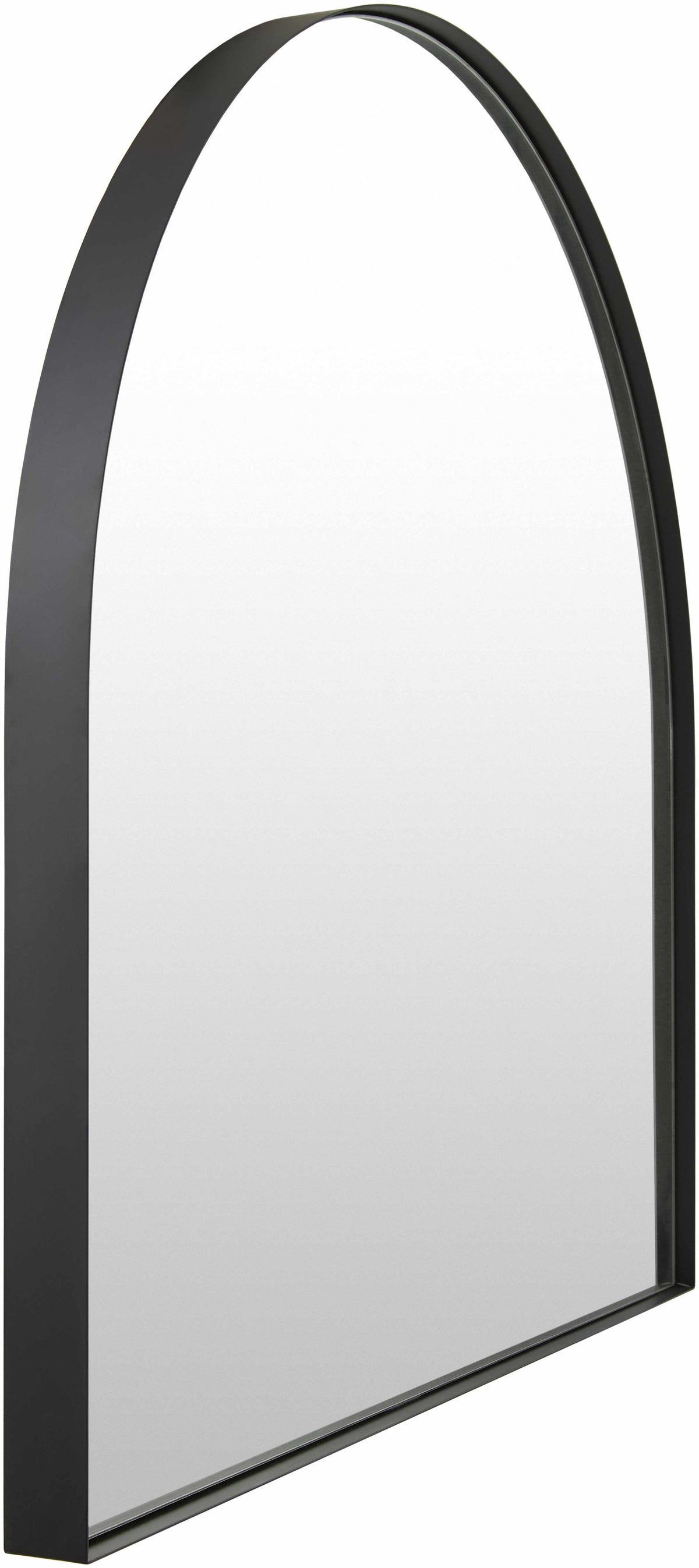 Frensdorf Black Iron Architectural Frame Accent Mirror
