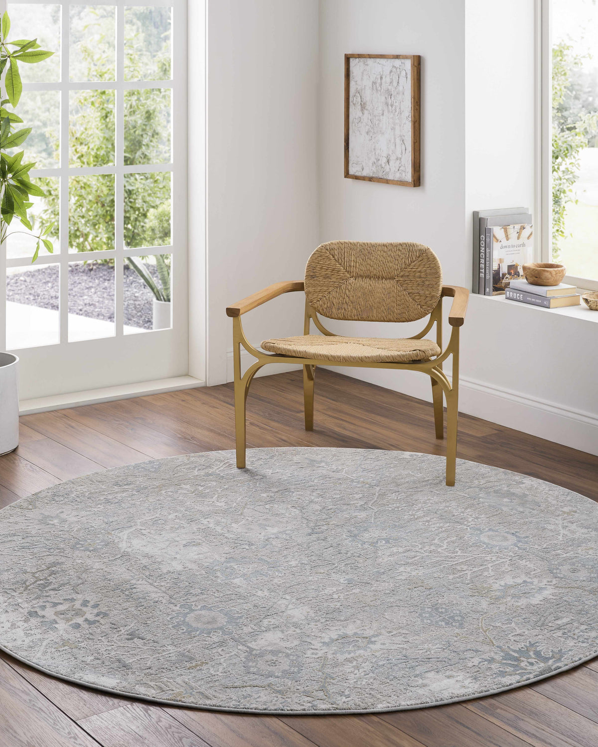 Gilmanton Thick Luxe Boutique Rug In Taupe With Refined Fringe