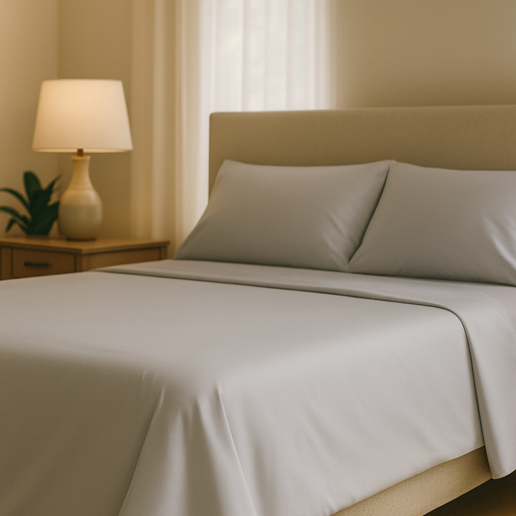 Meridian Bamboo Viscose Ultra Soft Queen Bed Sheets