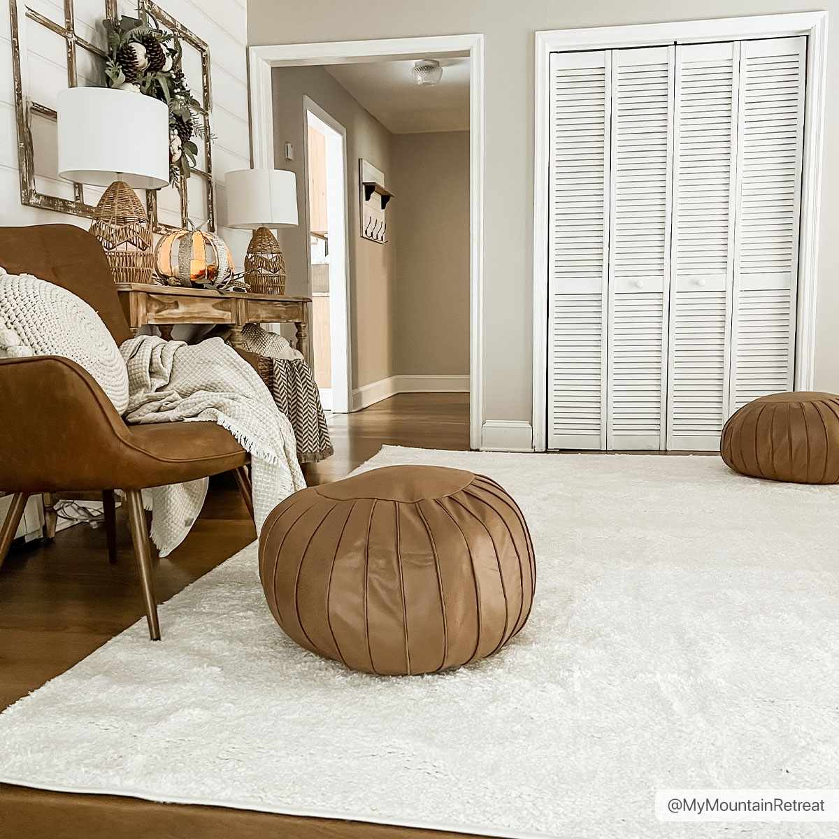 Judy Plush Washable Area Rug Off White Rubber Backed