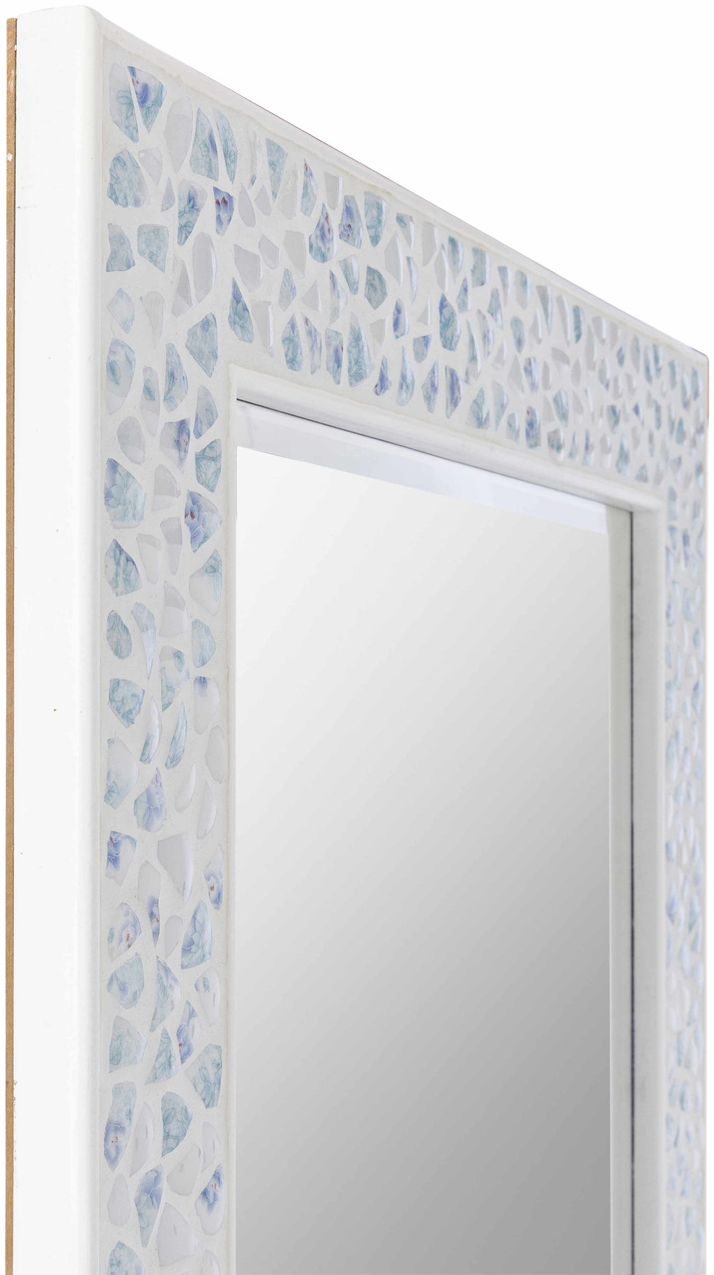 Kartepe Mother Of Pearl Handcrafted Wall Mirror Ivory