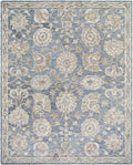 Ayesha Oushak Area Rug Hand Tufted Wool Slate Taupe