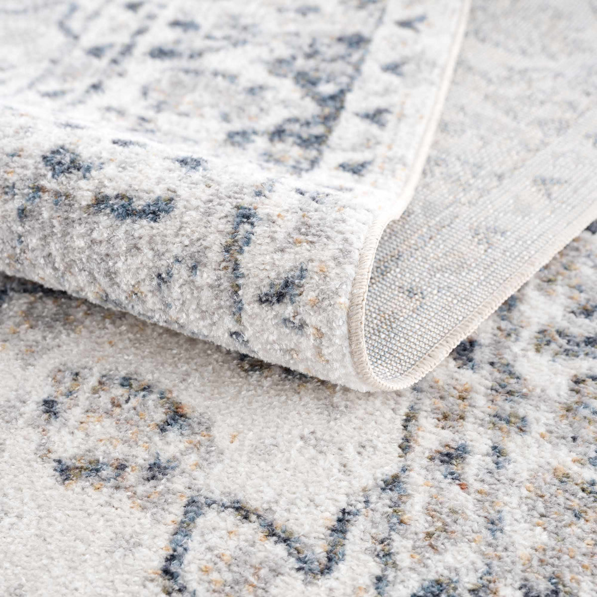 Rudo Elegant Machine Washable Flat Pile Floor Rug