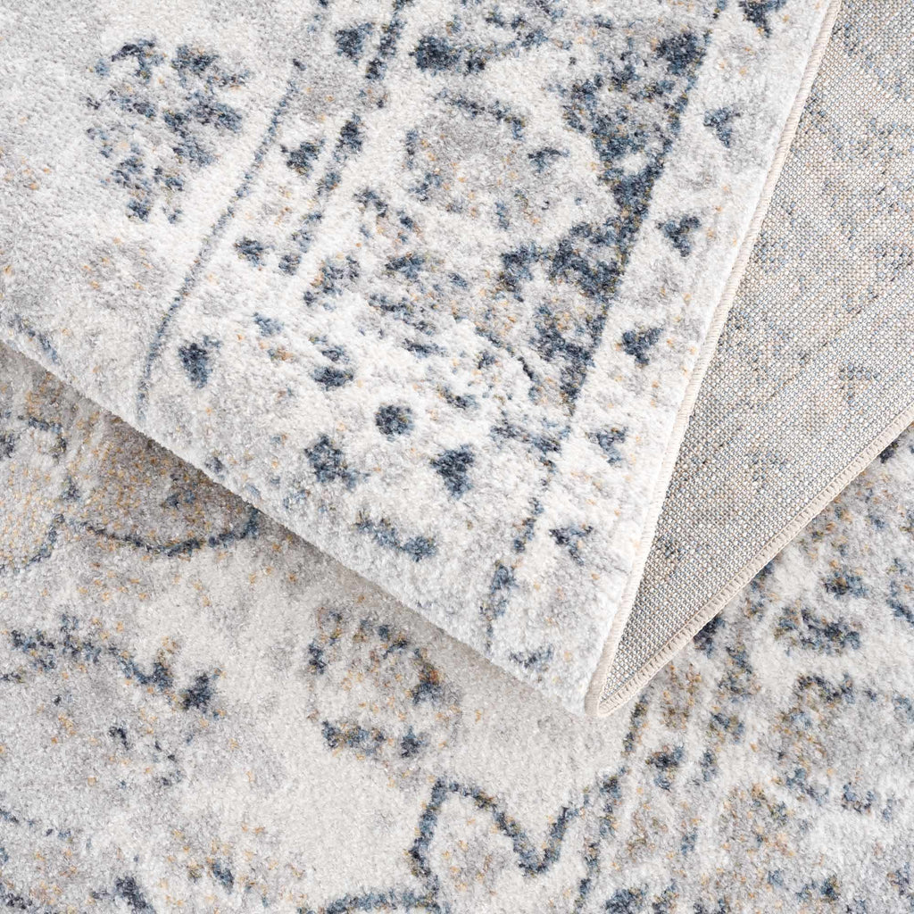 Rudo Elegant Machine Washable Flat Pile Floor Rug