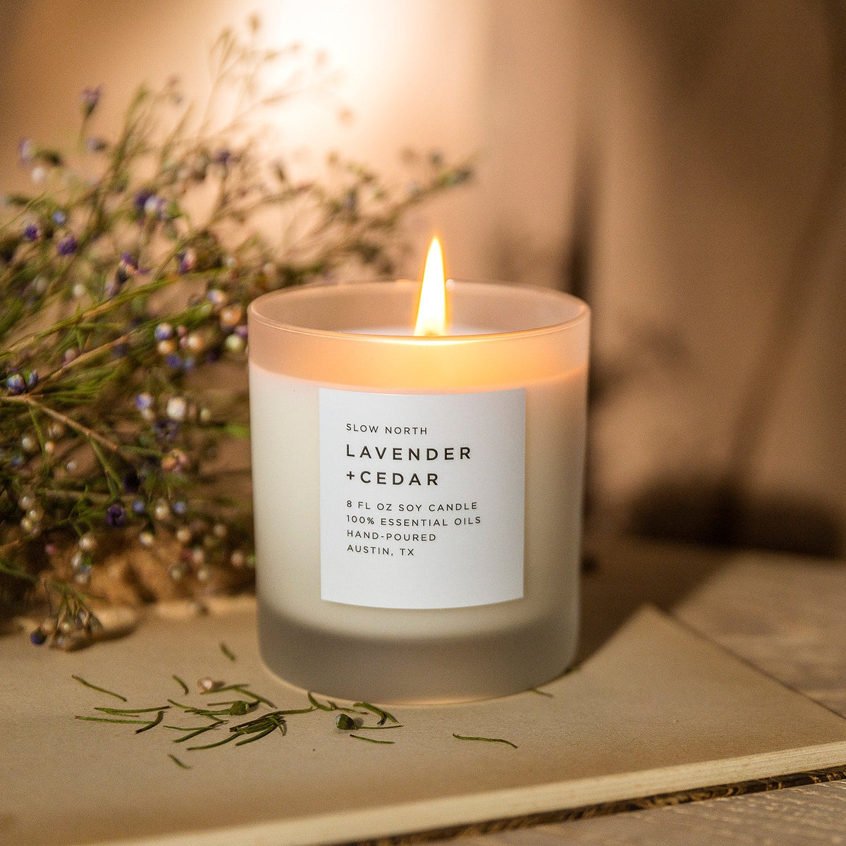 Willow Creek Lavender Cedar Signature Soy Candle
