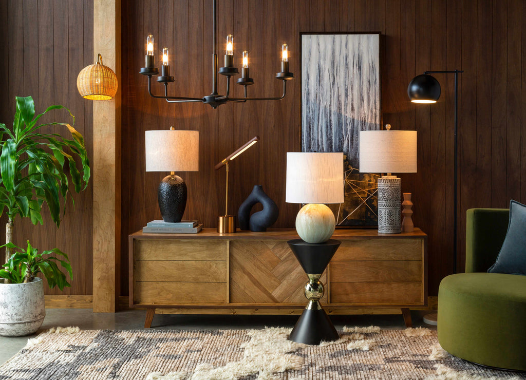 Hidang Woven Rattan Wall Sconces Tan With Gold Iron Base