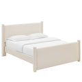 Modway Rael Performance Velvet Queen Padded Platform Bed