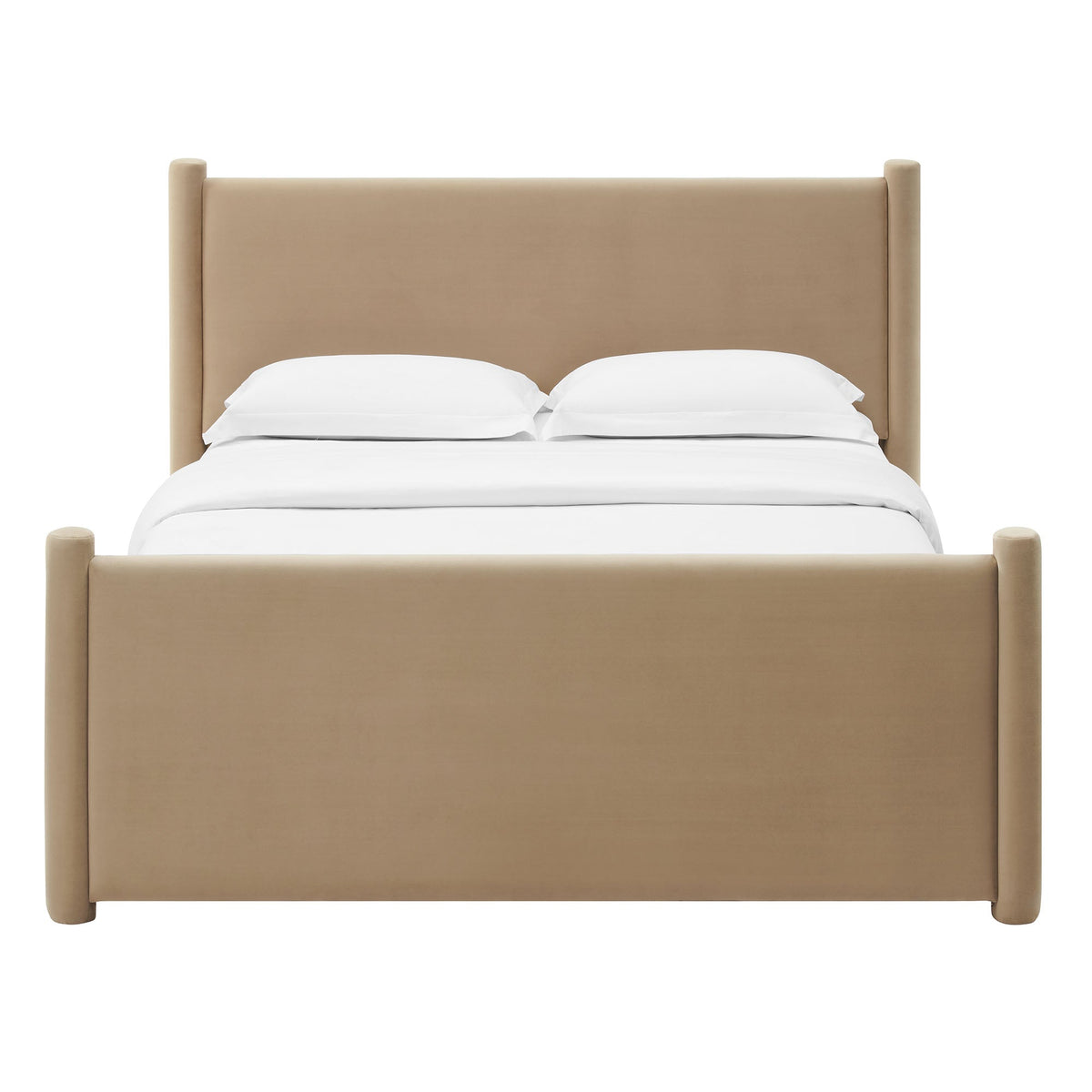 Modway Rael Performance Velvet Queen Padded Platform Bed