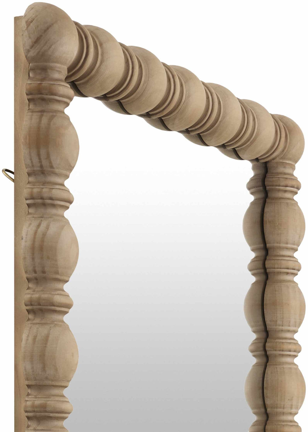 Mbocayaty Organic Camel Pine Handcrafted Wall Mirror