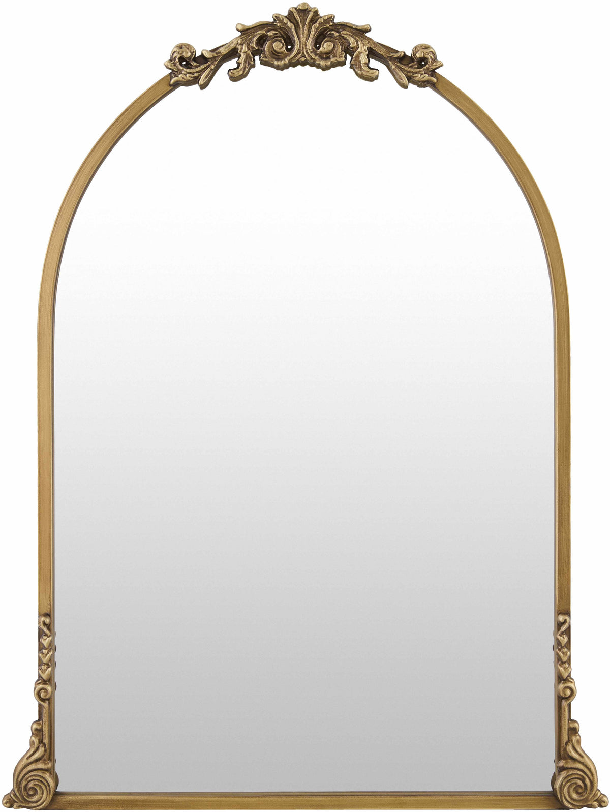 Nayudupet Gold Iron Accent Mirror Traditional Craftsmanship