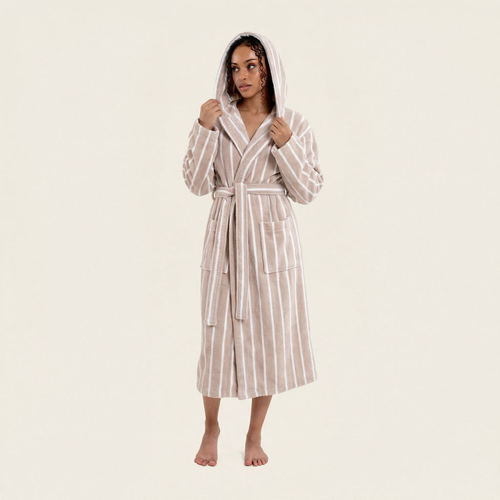 Ultraplush Premium Australian Cotton Hooded Bathrobe