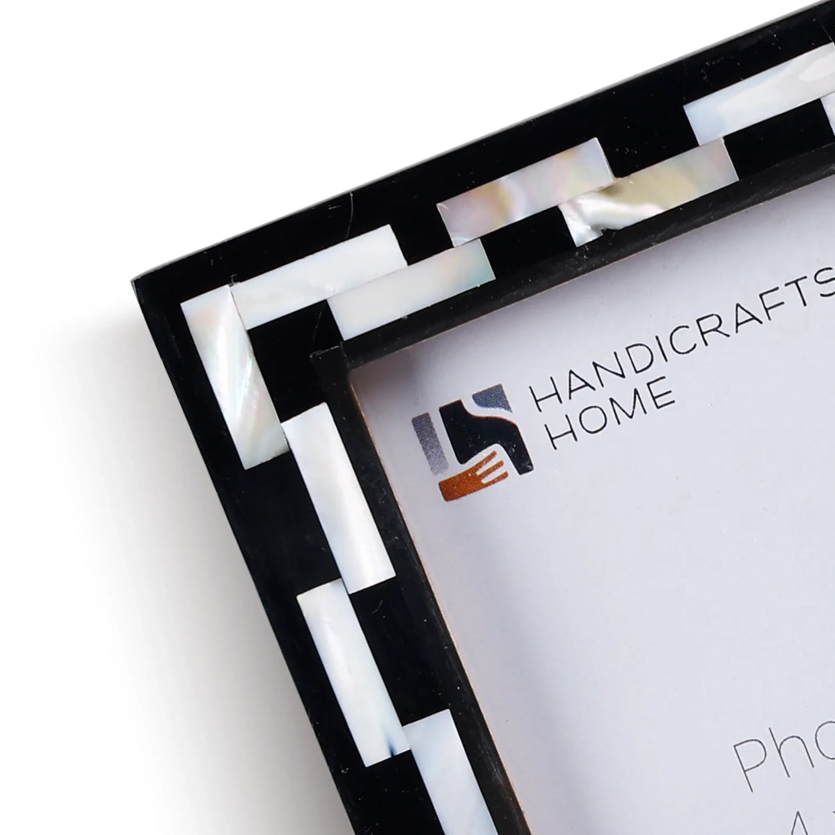 Pearlescent Tiptoe Mother of Pearl Inlay Picture Frame
