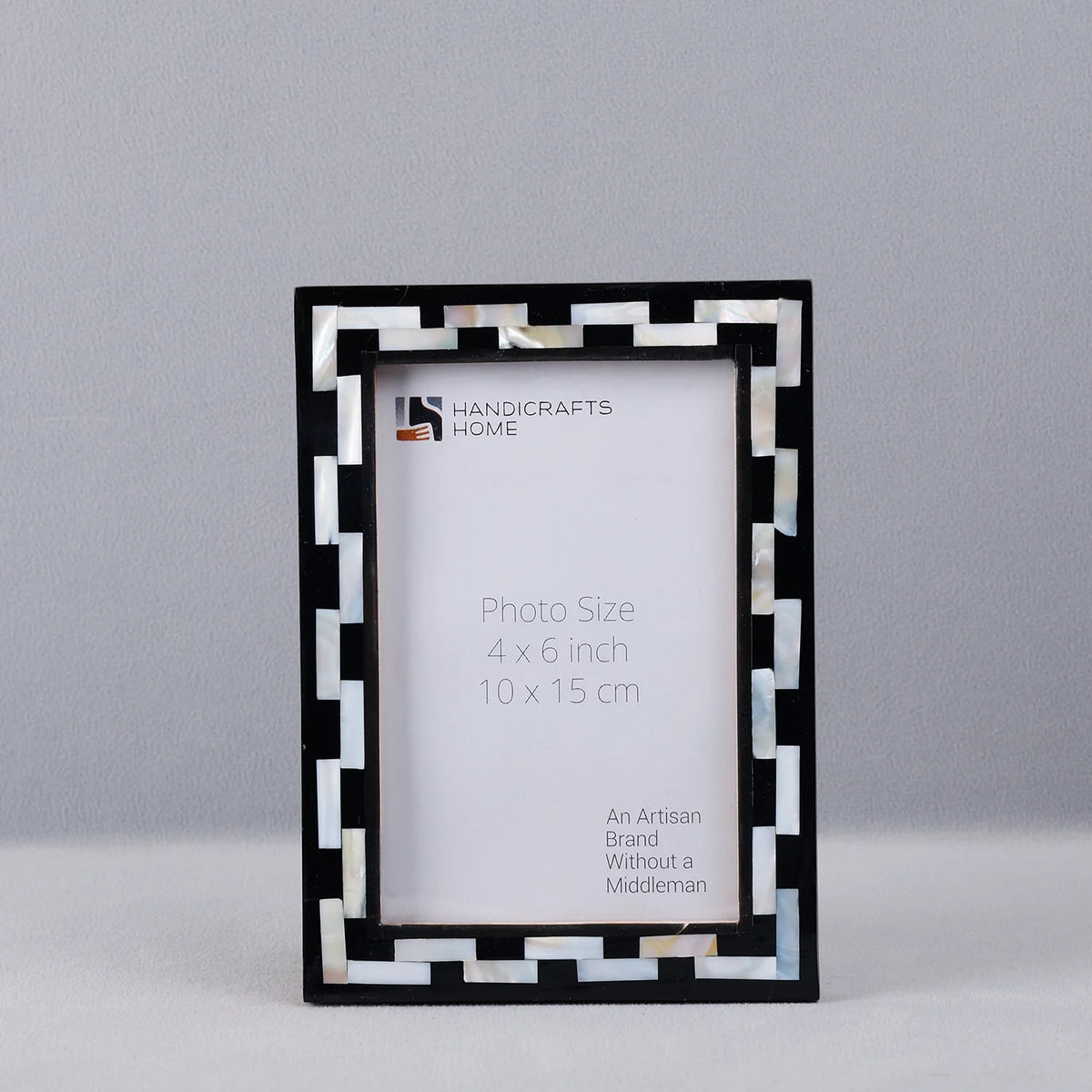 Pearlescent Tiptoe Mother of Pearl Inlay Picture Frame