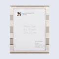 Darado Contour Resin Inlay Picture Frame Brass Gold