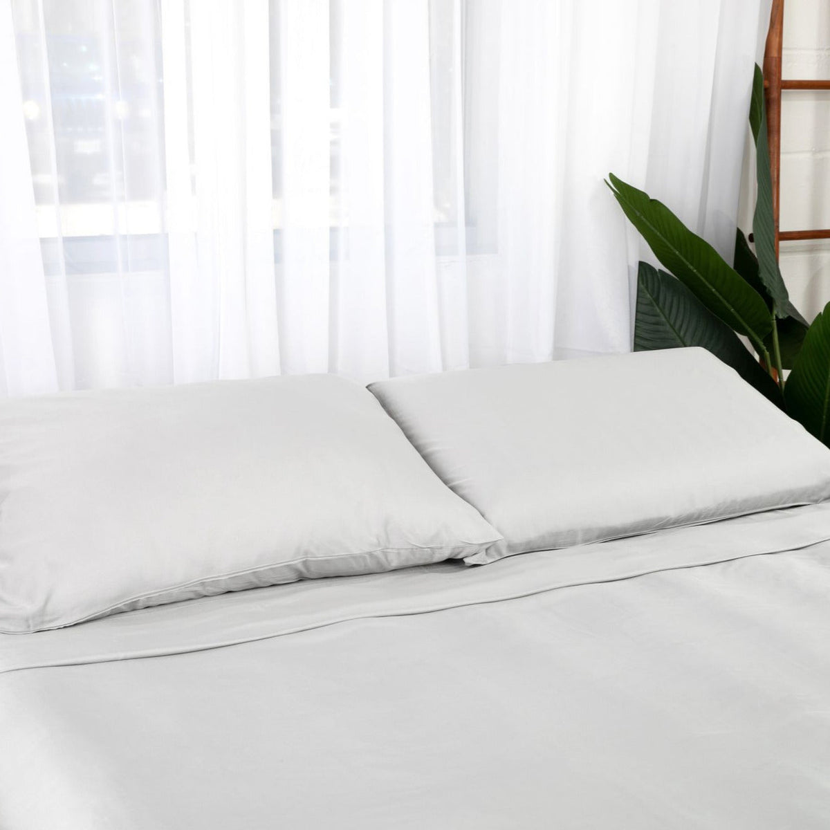 Meridian Bamboo Viscose Ultra Soft Queen Bed Sheets