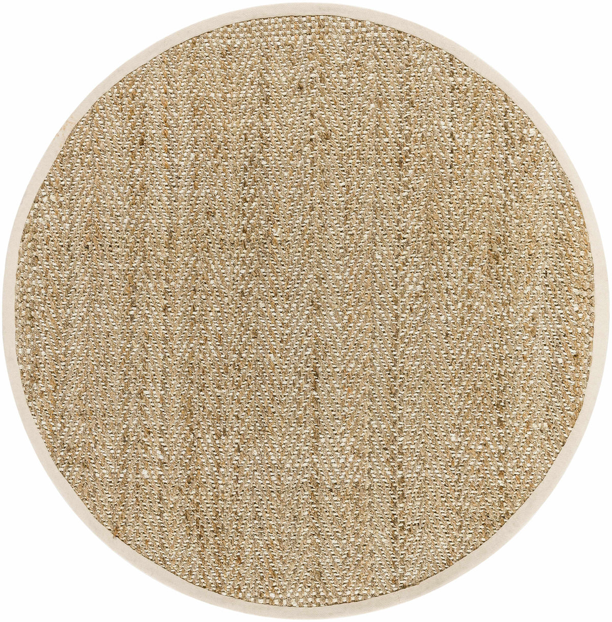 Elan Dinah Textured Jute Rug Tan Hand Woven Flat Weave