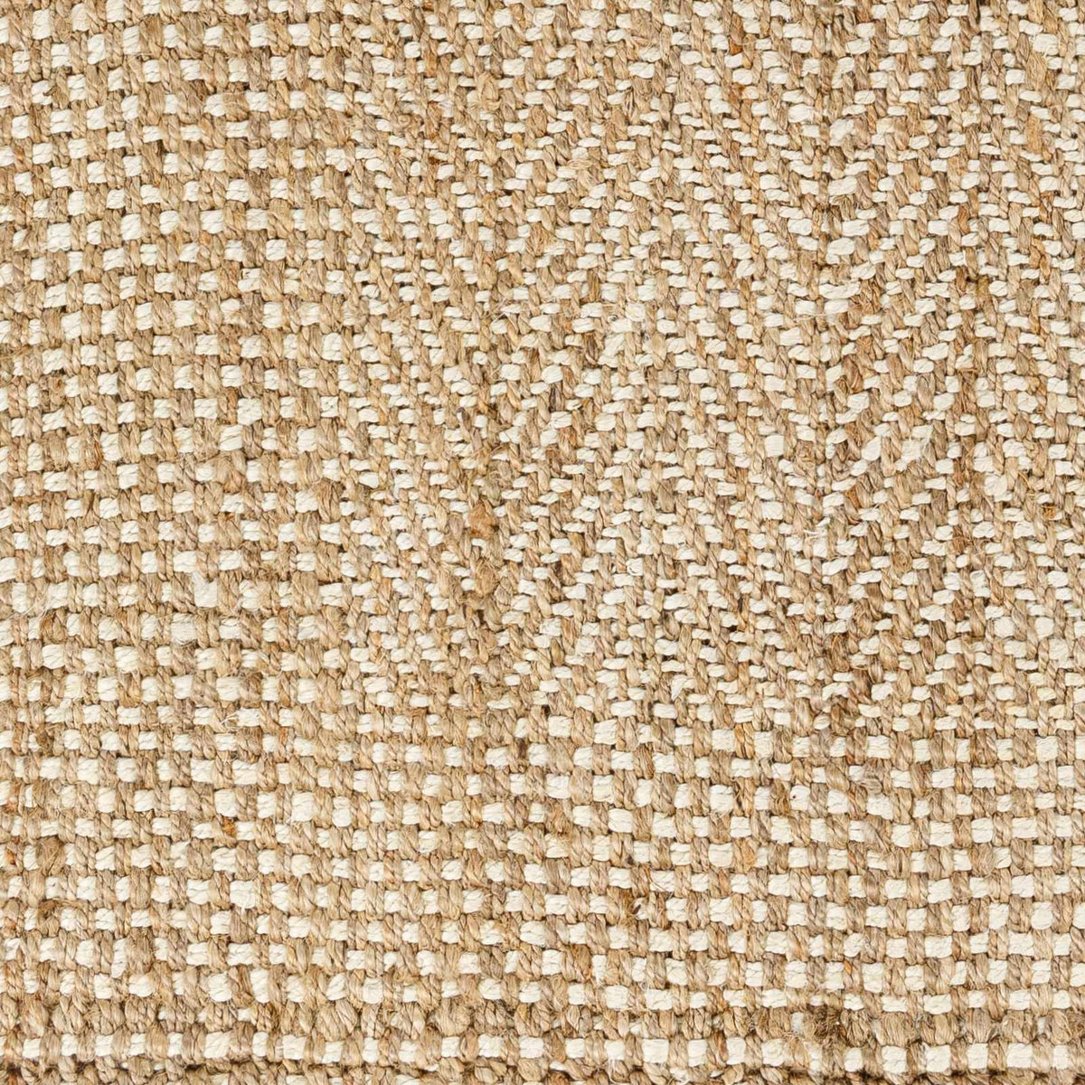 Elan Dinah Textured Jute Rug Tan Hand Woven Flat Weave