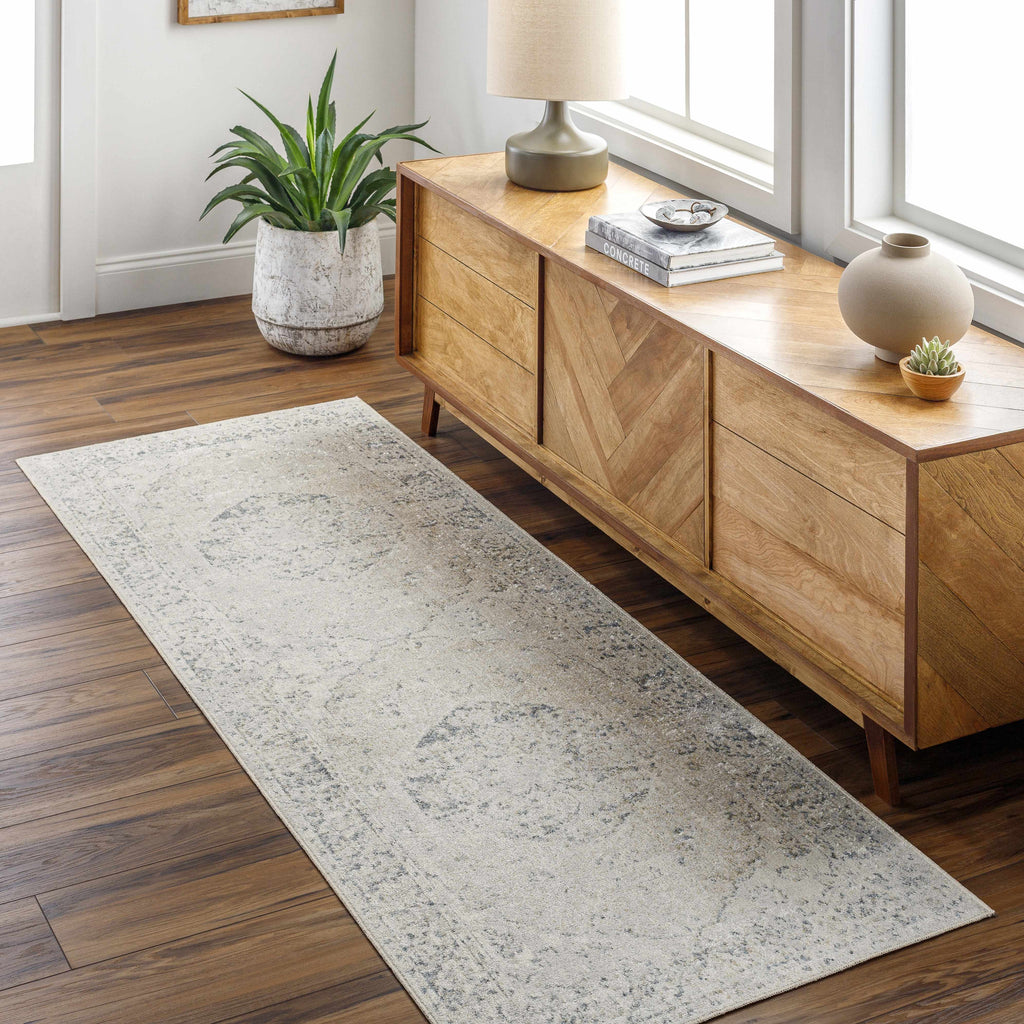 Rudo Elegant Machine Washable Flat Pile Floor Rug