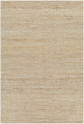 Riki Cream Jute Wool Blend Rug For Modern Interiors