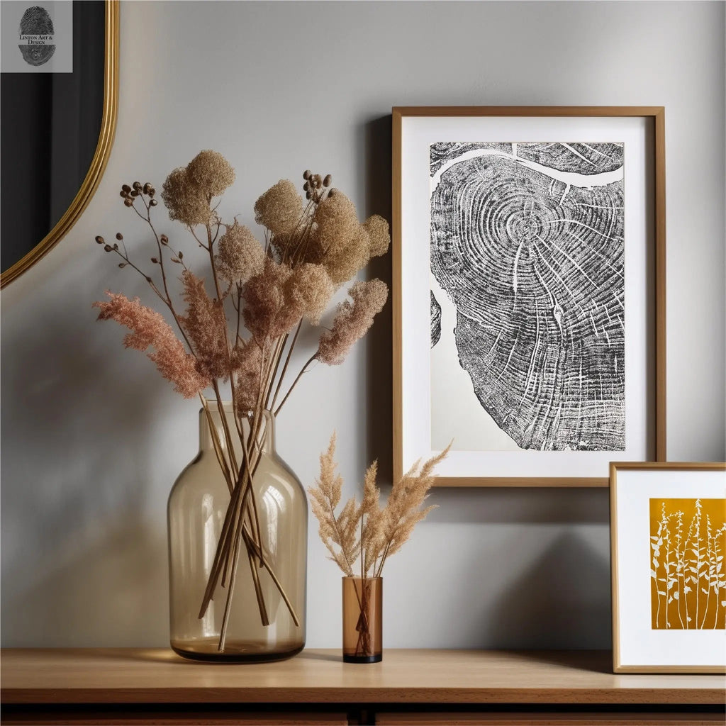 Ashwood Press Sugar Maple Print Hand Pressed 12x16 Limited Edition