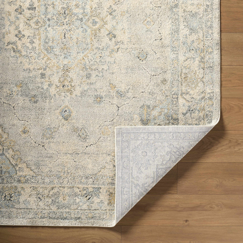 Tyche Thick Plush Luxe Area Rug In Light Gray Blend