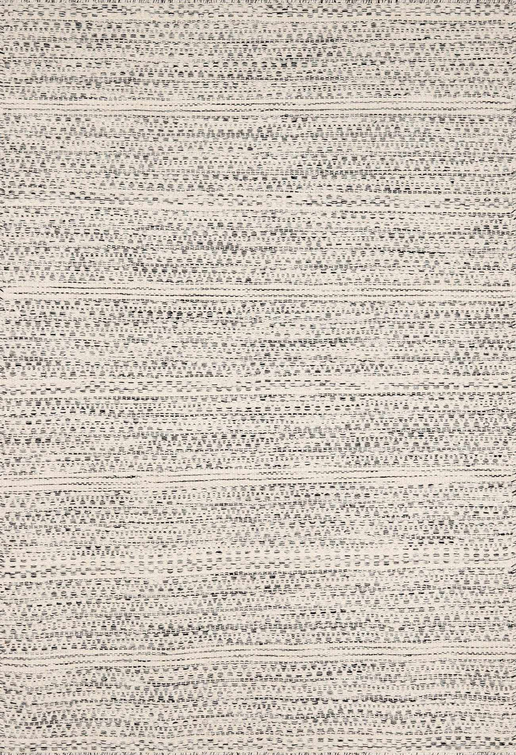 Williford Classic Hand Woven Wool Area Rug Cream And Black
