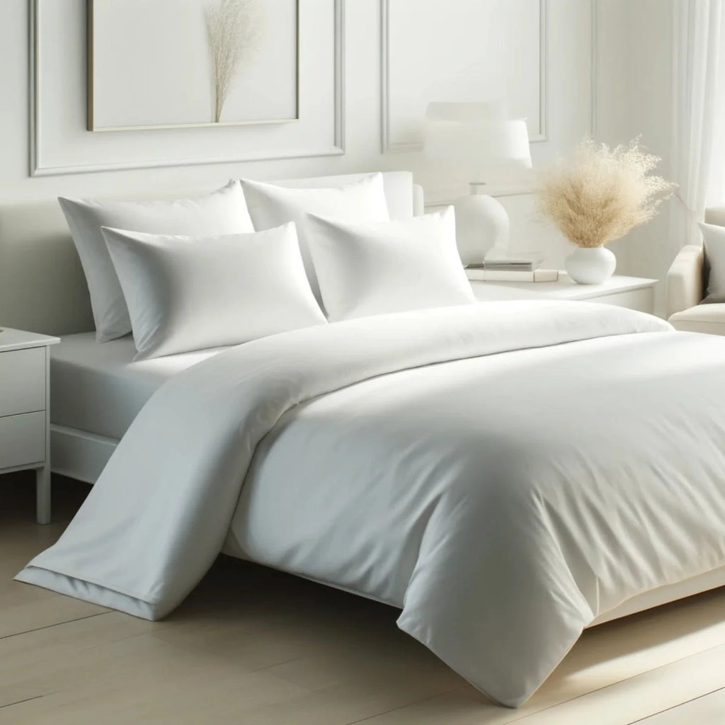 Bamboo Viscose Ultra Smooth Duvet Cover With Two Shams Set