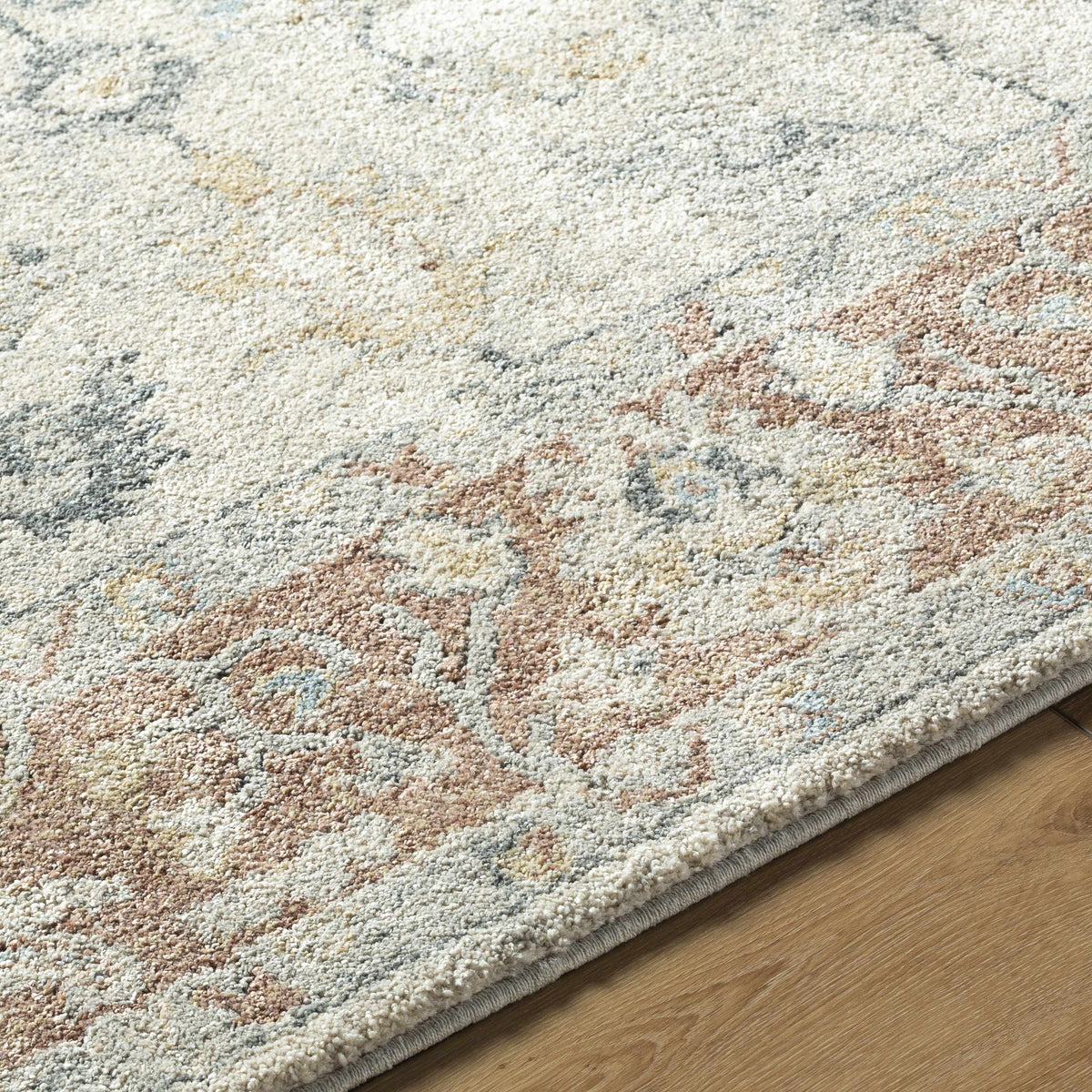 Yetta Luxe Area Rug With Thick Plush Pile In Beige