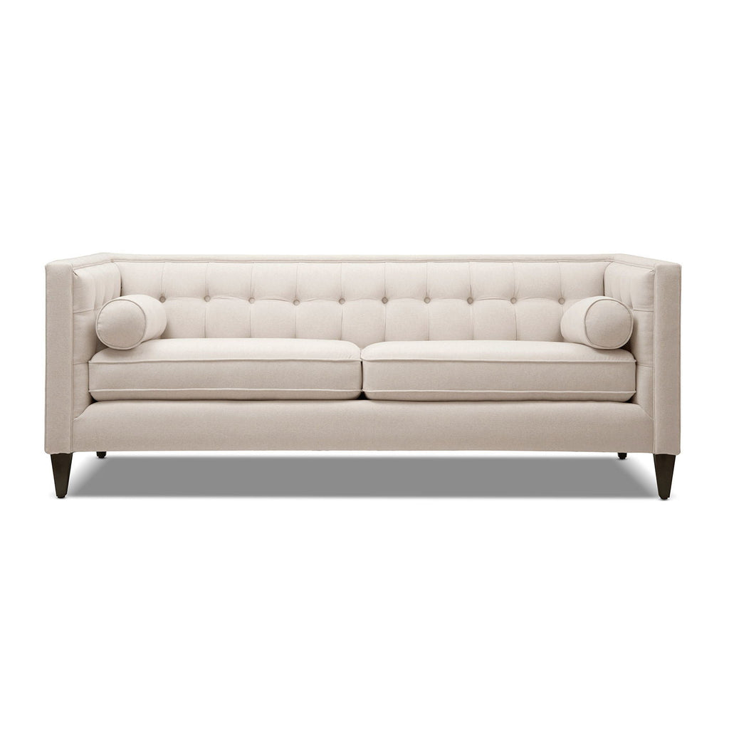 Aurelia Jack Modern Tuxedo Sofa With Shelter Tracks