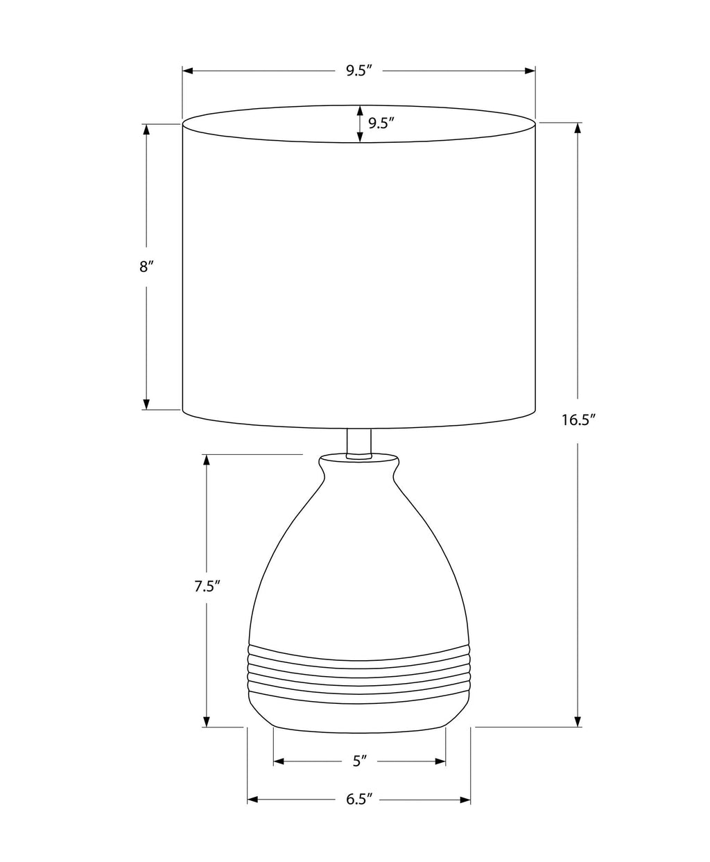 Luma Textured Beehive Table Lamp With Cream Ceramic