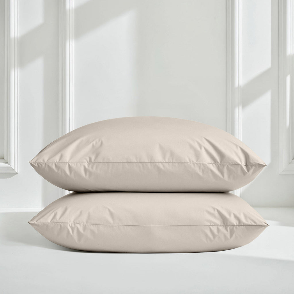 Aria Home Long Staple Australian Sateen Pillowcase Set White