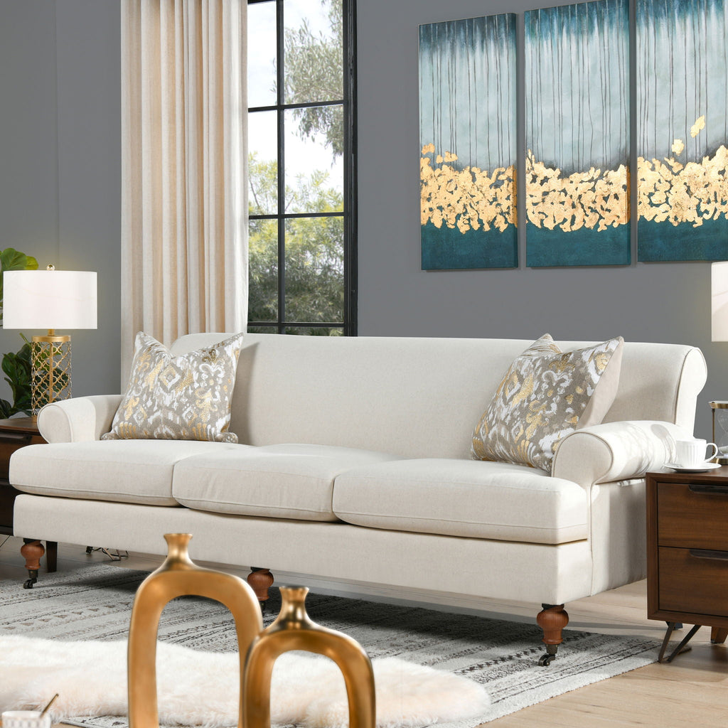 Alana Lawson Contemporary Tightback Three Cushion Sofa