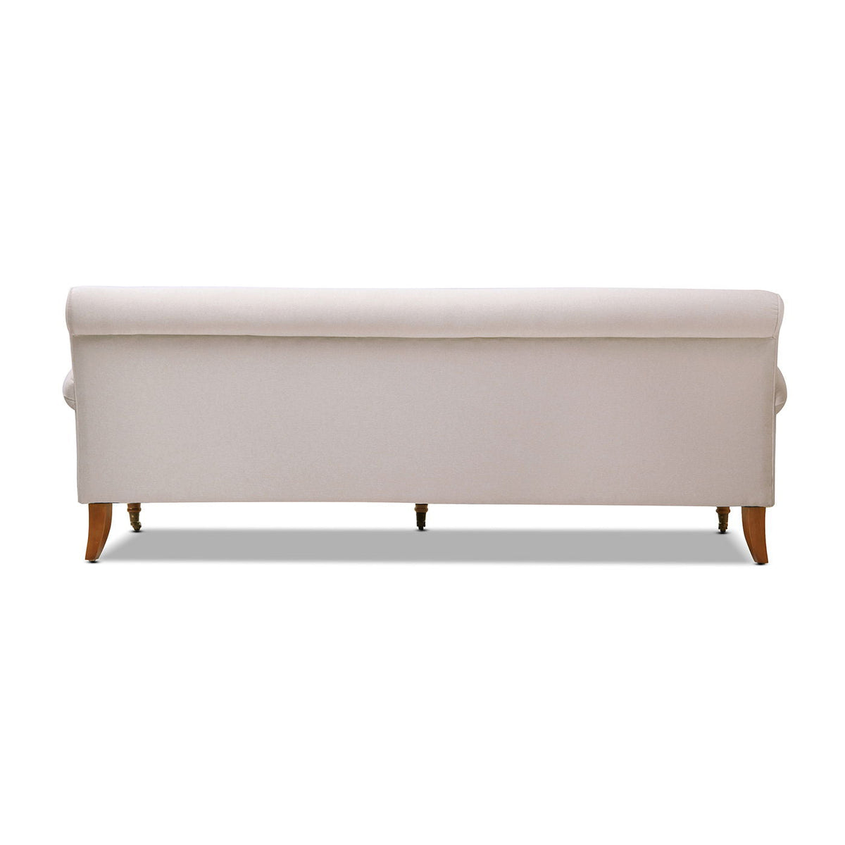Luxe Alana Lawson Charcoal Three Cushion Tightback Sofa