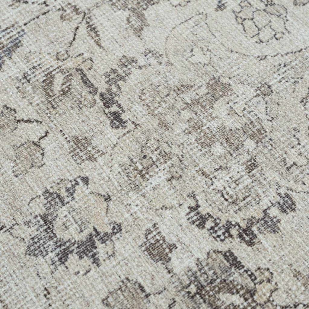 Haile Boutique Low Profile Machine Washable Rug Gray