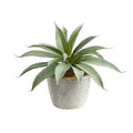 TerraBloom 9 Inch Realistic Aloe Succulent Artificial Plant